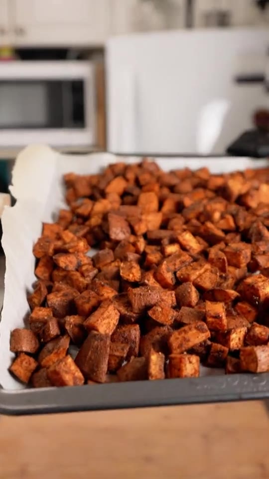 Maple glazed yams